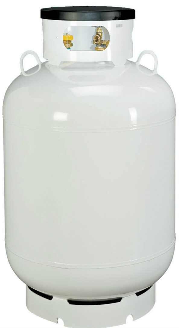 420 lbs (120 Gallon) Propane D.O.T. Tank small propane tanks